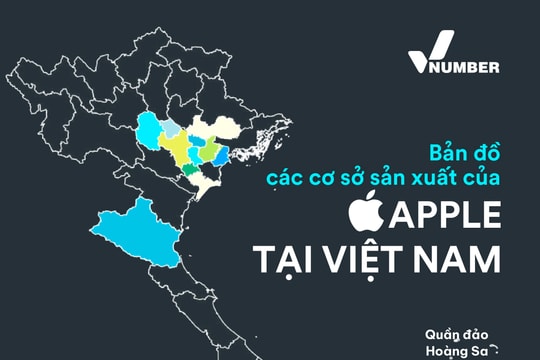 Việt Nam vươn lên đứng đầu Đông Nam Á về chuỗi cung ứng của Apple, ‘cứ điểm’ sản xuất thuộc về địa phương nào?