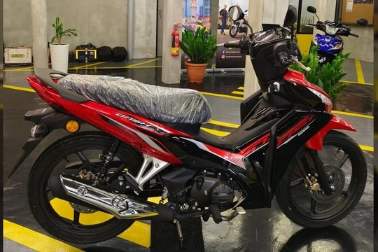 Mẫu xe máy số Honda sắp bán ở Việt Nam: Khỏe hơn Future ăn xăng 1,8L/100km, giá quy đổi 36 triệu