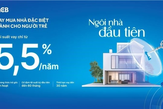 ACB tiên phong tung chương trình cho vay mua nhà đặc biệt dành cho người trẻ sau phiên họp với Chính phủ và ngành ngân hàng