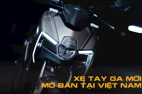 Đơn vị làm xe máy đầu tiên ở Việt Nam ra mắt xe ga mới: Mang công nghệ xe đối thủ Honda, Yamaha chưa có