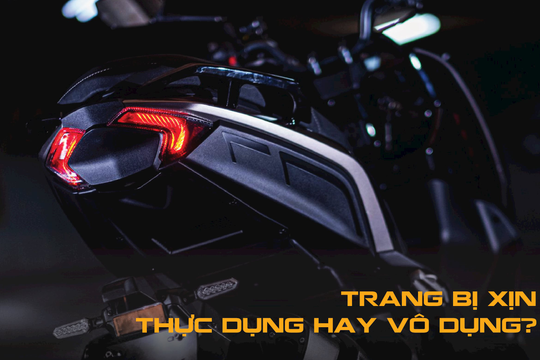 Trang bị 'lạ' của xe ga vừa ra mắt Việt Nam: Xe Honda, Yamaha chưa có, hữu ích thật sự hay chỉ làm cảnh?