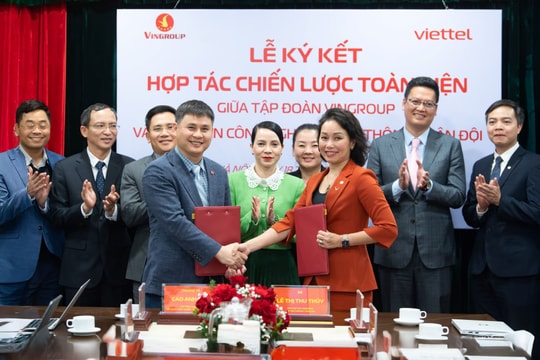 Viettel khuyến khích hàng chục nghìn nhân viên di chuyển bằng xe VinFast và sử dụng các dịch vụ của tỷ phú Phạm Nhật Vượng