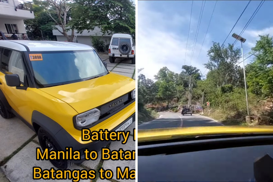 Người dùng Philippines thử quãng đường đi được của VinFast VF 3: Hãng công bố 210km/sạc, thực tế thế nào?