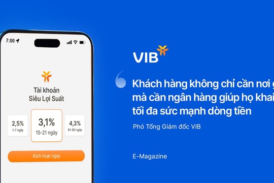 Khách hàng không chỉ cần nơi gửi tiền, mà cần ngân hàng giúp họ khai phóng tối đasức mạnh dòng tiền