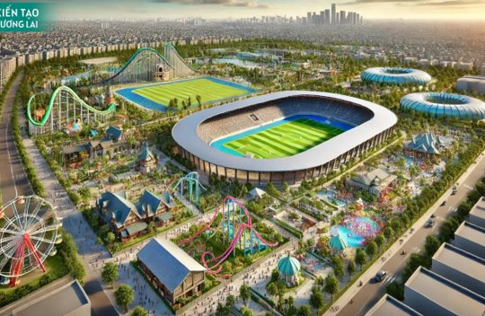 Hà Nội sắp có Tổ hợp thể thao tiêu chuẩn Olympic và công viên giải trí 4,5 tỷ USD lớn nhất Việt Nam