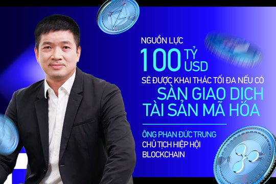 Chủ tịch Hiệp hội Blockchain VN: Nguồn lực 100 tỷ USD từ khu vực kinh tế ngầm sẽ được khai thác tối đa nếu có sàn giao dịch tài sản mã hóa