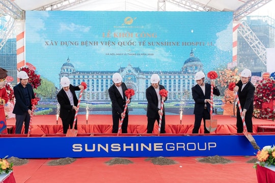 Sunshine Group khởi công xây dựng bệnh viện quốc tế tại dự án Noble Palace Tay Thang Long