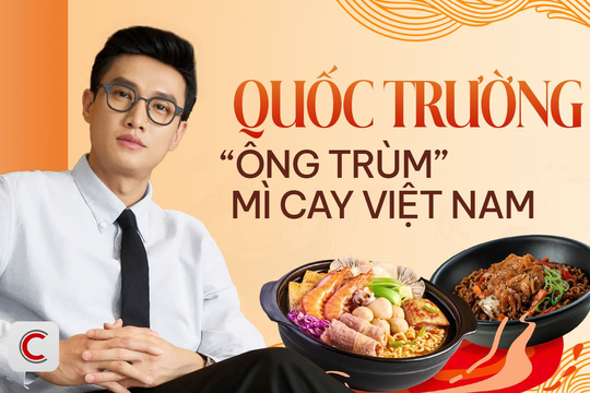 “Soái ca màn ảnh” Quốc Trường - “Ông trùm” mì cay Việt Nam: Bài học kinh doanh xương máu là không chia sẻ chiến lược của Sasin cho bất kỳ ai!