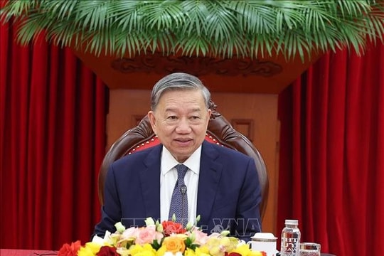 Chủ tịch Hội đồng châu Âu António Costa điện đàm với Tổng Bí thư Tô Lâm để chúc mừng Việt Nam nhân dịp 50 năm ngày Giải phóng miền Nam và thống nhất đất nước
