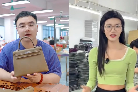 Sự thật về túi xách hàng hiệu giá rẻ "mua tại xưởng ở Trung Quốc" đang bán trên TikTok: Toàn là hàng nhái?