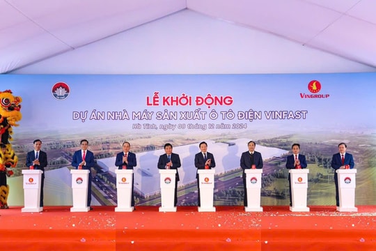 Xe điện VinFast của tỷ phú Phạm Nhật Vượng giảm vốn đầu tư, giảm công suất của dự án tại Hà Tĩnh