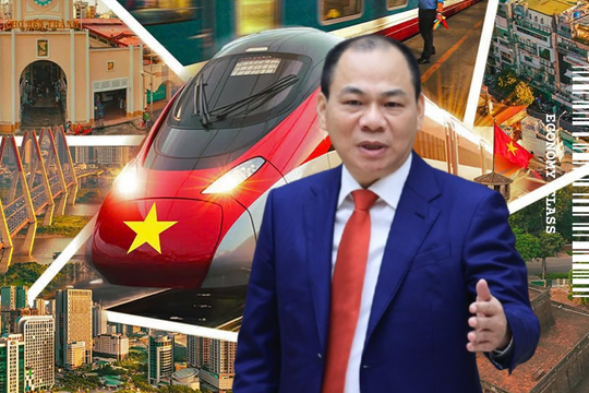 Tỷ phú Phạm Nhật Vượng vừa thành lập công ty Đường sắt cao tốc Vinspeed