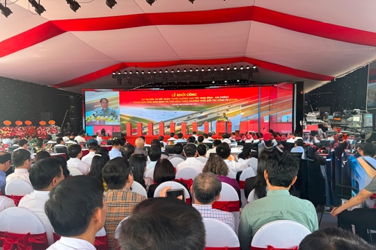 Khởi công cao tốc được đầu tư theo phương thức đối tác công tư lớn nhất ngành giao thông Việt Nam 