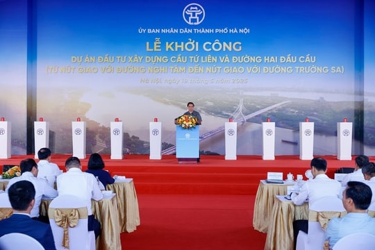 Thủ tướng "đặt hàng" thi công cầu Tứ Liên (Hà Nội) hoàn thành trong 24 tháng