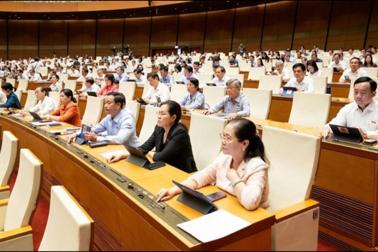 Quốc hội đồng ý rút ngắn nhiệm kỳ khóa XV sớm 3 tháng