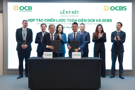OCB ký kết hợp tác chiến lược toàn diện cùng Chứng khoán OCBS