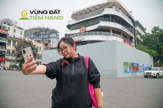 Quây tôn để tháo dỡ tòa nhà bên hồ Gươm, sẽ có 3 tầng hầm thay thế