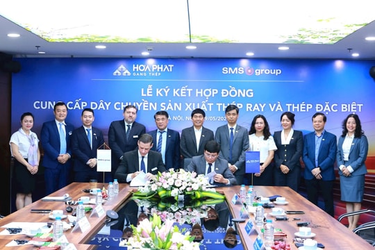 Hòa Phát bắt tay SMS Group, sẽ trở thành doanh nghiệp duy nhất ở Đông Nam Á sản xuất được thép ray cho đường sắt cao tốc