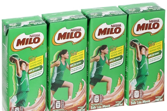 Nestlé Việt Nam liên tiếng về thông tin ghi trên bao bì sản phẩm “Thực phẩm bổ sung Sữa lúa mạch Nestlé MILO”