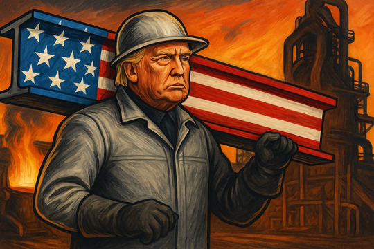Đằng sau quyết định tăng thuế nhập khẩu thép lên 50% của ông Trump: Khi thép không chỉ là kim loại