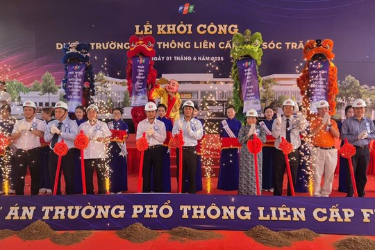Tập đoàn FPT khởi công xây trường tại Sóc Trăng, bắt đầu đào thế hệ "kỹ sư 57"