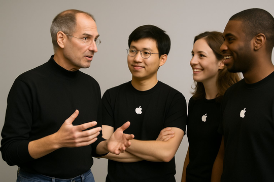 Lãnh đạo bằng tầm nhìn: Cách Steve Jobs xây dựng lòng trung thành tuyệt đối