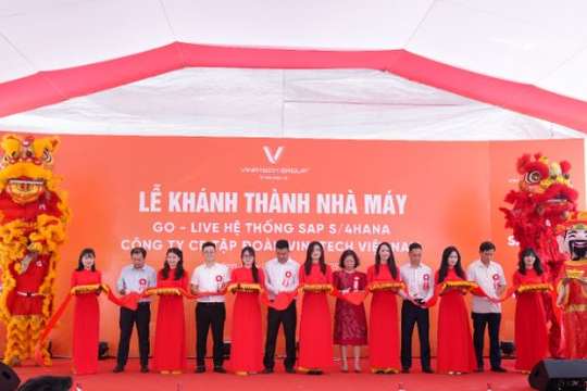 Tập đoàn Vinatech khánh thành nhà máy sản xuất kệ tự động, hiện đại tại Hòa Bình