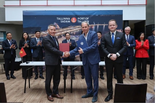 "Gã khổng lồ" ngành hàng hải Việt Nam "bắt tay" cảng biển lớn nhất Estonia