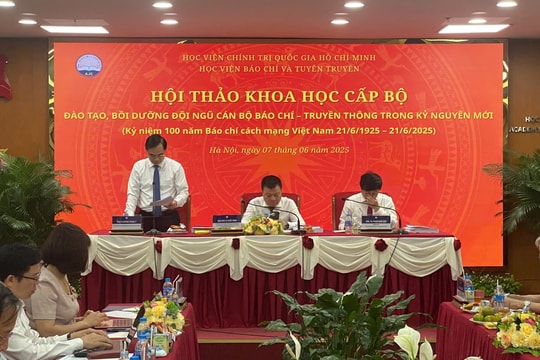 Đào tạo, bồi dưỡng đội ngũ cán bộ báo chí – truyền thông trong kỷ nguyên mới