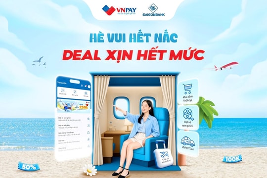 Di chuyển, giải trí, mua sắm xuyên hè giảm tới 675.000 đồng trên SAIGONBANK Smart Banking