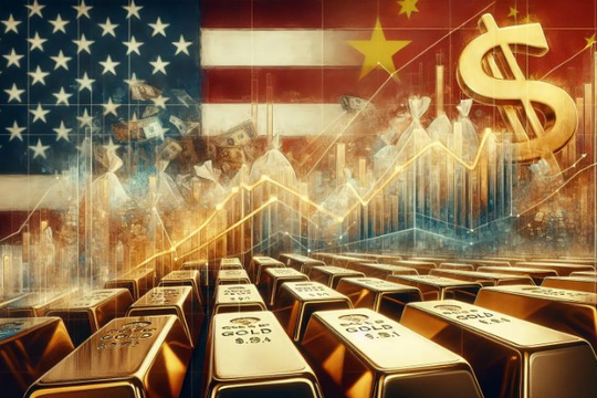 Giá vàng đi ngang, thị trường chờ tín hiệu từ đàm phán Mỹ - Trung