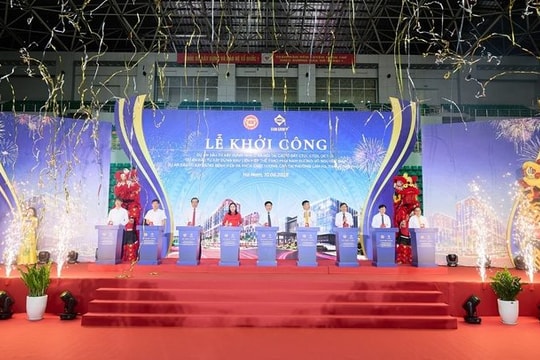 Sun Group đồng loạt khởi công 3 dự án an sinh xã hội tại Hà Nam