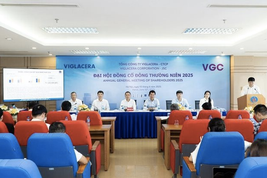 Năm 2025 Viglacera muốn tiếp tục duy trì tỷ lệ chia cổ tức tiền mặt ở mức 22%