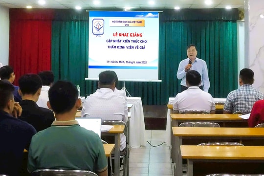 VVA khai giảng lớp cập nhật kiến thức về nghiệp vụ thẩm định giá tại TP Hồ Chí Minh