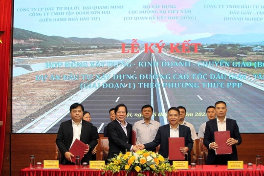 Công ty của ông Trần Bá Dương ký hợp đồng BOT dự án cao tốc Dầu Giây - Tân Phú 8.400 tỷ đồng
