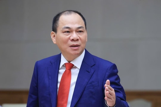 Tỷ phú Phạm Nhật Vượng chuyển xong 70 triệu cổ phiếu VIC góp vốn vào VinEnergo, tiếp tục đăng ký chuyển 88 triệu cổ phiếu VIC góp thêm vốn vào VinSpeed