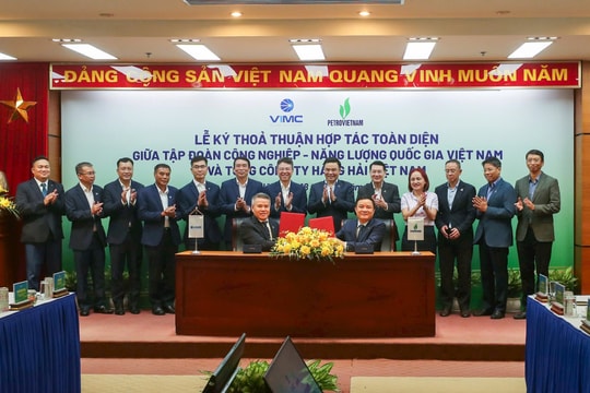 PVN và VIMC ký thỏa thuận hợp tác chiến lược toàn diện