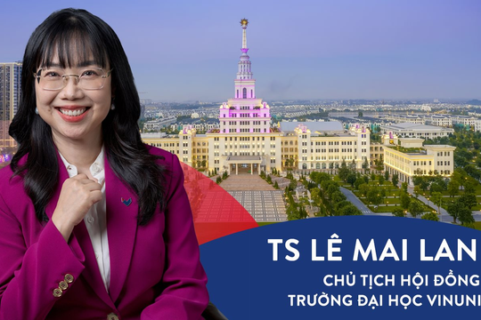 Nữ chủ tịch trường kể chuyện nhận 9.300 tỷ đồng từ tỷ phú Phạm Nhật Vượng và kế hoạch mở đường đưa VinUni vào top 100 đại học xuất sắc nhất thế giới