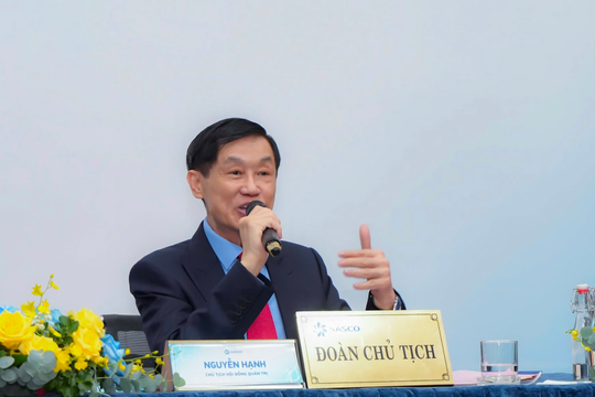 Ông Jonathan Hạnh Nguyễn nói về SASCO: Từng họp ở nhà xe “mưa dột ướt” nay đã vươn mình, tôi sẽ sống đến 105 tuổi, dù ngồi xe lăn cũng dự họp để chứng kiến 30 năm kế tiếp