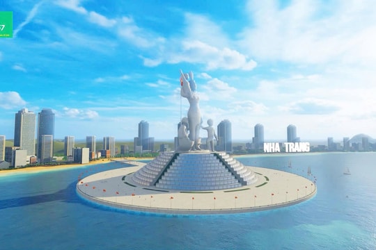 DN lập trình vốn 57 tỷ đề xuất lấp biển Nha Trang xây tượng Quốc Mẫu Âu Cơ cao nhất thế giới và khách sạn dưới đáy biển