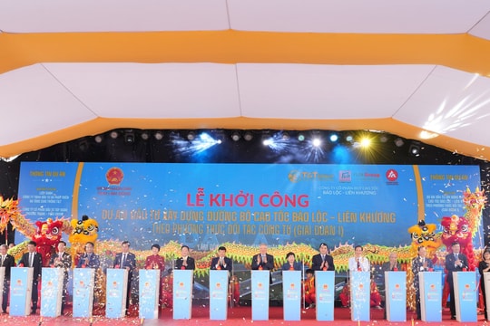 Khởi công dự án cao tốc Bảo Lộc – Liên Khương, tổng vốn đầu tư trên 17.700 tỷ đồng