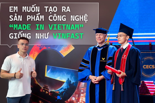 Chàng trai Việt 22 tuổi trở thành kỹ sư Google khi chưa tốt nghiệp ĐH, muốn tạo ra sản phẩm như VinFast
