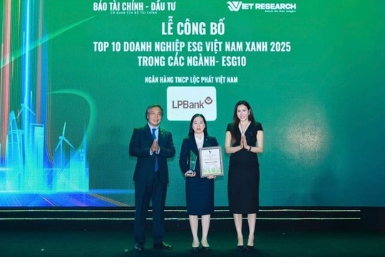 LPBank giành 2 giải thưởng ESG danh giá, khẳng định vị thế tài chính bền vững