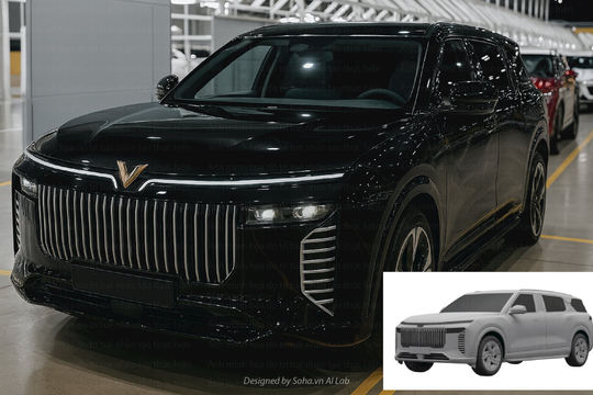 Limousine của VinFast chưa ra mắt được đăng ký bản quyền ở nước hàng xóm: Người Việt nào thiết kế?