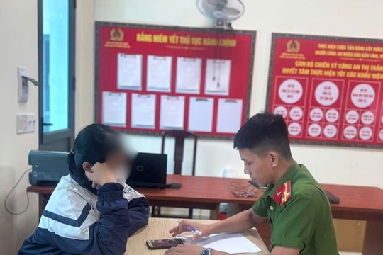 Vừa tìm được việc sau kỳ thi tốt nghiệp THPT, nữ sinh Hà Tĩnh lập tức báo công an

