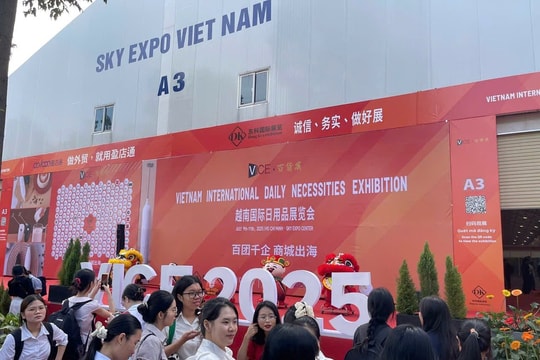 Triển lãm VICE 2025: Hơn 700 gian hàng hấp dẫn thị trường tiêu dùng Việt