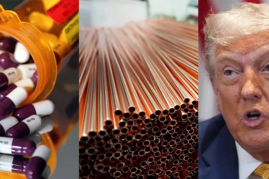 Ông Trump tuyên bố sẽ áp thuế 50% đồng nhập khẩu, giá đồng tăng cao kỷ lục 36 năm