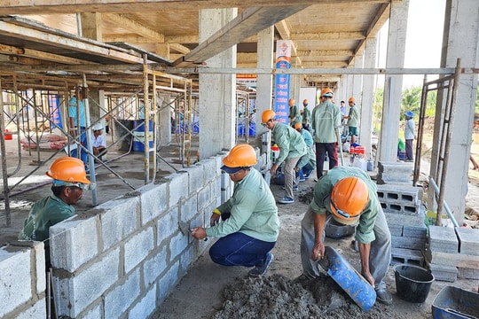 Năm 2025, lạm phát chi phí xây dựng tại Việt Nam thuộc nhóm thấp nhất trong khu vực Châu Á