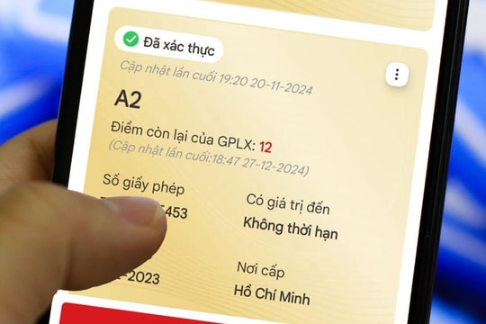 Người dân bị trừ điểm GPLX lưu ý!
