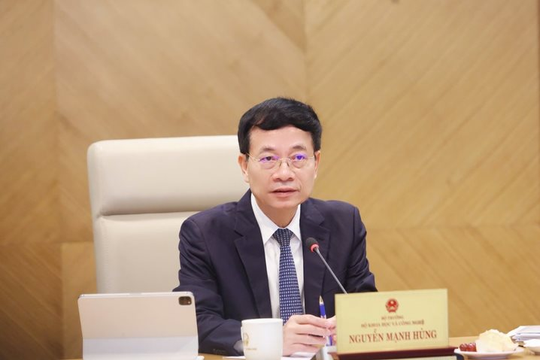 Bộ trưởng Nguyễn Mạnh Hùng: Không nên chạy theo trào lưu chuyển đổi AI, cần xem AI là một công cụ xử lý dữ liệu